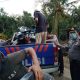 Kapolsek tepus, AKP Mursidiyanto bersama anggota piket saat berada di lokasi kejadian